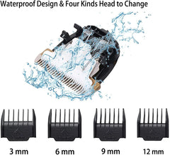 Cordless Pet Clippers with Low Noise – Complete Grooming Kit for Dogs & Cats