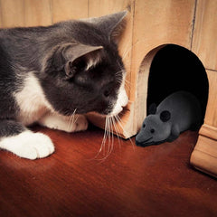 Wireless Cat Toy Mouse – Interactive 4-Way Remote Control Play